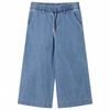Pantalons pour enfants bleu denim 128