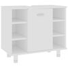 vidaXL Armoire de salle de bain Blanc 60x32x53,5 cm Bois d'ing&eacute;nierie