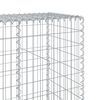 vidaXL Panier gabion avec couvercle 900x50x200 cm fer galvanis&eacute;