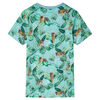 T-shirt pour enfants m&eacute;lange vert clair 104