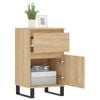 vidaXL Buffet ch&ecirc;ne sonoma 40x35x70 cm bois d'ing&eacute;nierie