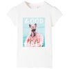 T-shirt pour enfants &eacute;cru 116