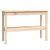 vidaXL Table console 110x40x75 cm Bois massif de pin