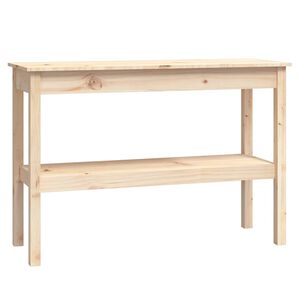vidaXL Table console 110x40x75 cm Bois massif de pin