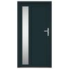 vidaXL Porte d'entr&eacute;e anthracite 108x208 cm PVC