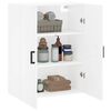 vidaXL Armoire murale blanc 69,5x34x90 cm
