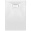 vidaXL Bac de douche SMC Blanc 120 x 70 cm