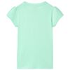 T-shirt pour enfants vert vif 140