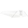 vidaXL Serre avec cadre en acier blanc 88 m&sup2; 22x4x2 m