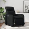 vidaXL Fauteuil inclinable &eacute;lectrique Noir Similicuir