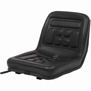 vidaXL Si&egrave;ge de tracteur universel Noir