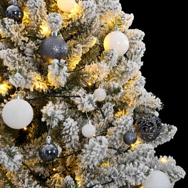 vidaXL Sapin de No&euml;l artificiel articul&eacute; 300 LED et boules 300 cm