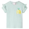 T-shirt pour enfants menthe 92
