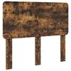 vidaXL Cadre de lit Ch&ecirc;ne fum&eacute; 120 x 190 cm Bois de pin massif