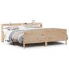 vidaXL Cadre de lit sans matelas 200x200 cm bois massif de pin