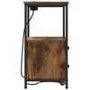 vidaXL Cabinet de chevet Ch&ecirc;ne fum&eacute; 40 x 31 x 60 cm Bois d'ing&eacute;nierie