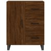 vidaXL Buffet ch&ecirc;ne marron 69,5x34x90 cm bois d'ing&eacute;nierie