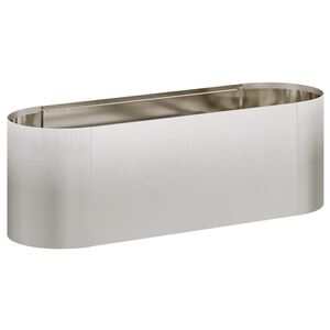 vidaXL Jardin sur&eacute;lev&eacute; Acier inoxydable 120 x 40 x 40 cm