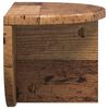 vidaXL &Eacute;tag&egrave;re Murale Bois ancien 38 x 19 x 19 cm Bois d'ing&eacute;nierie