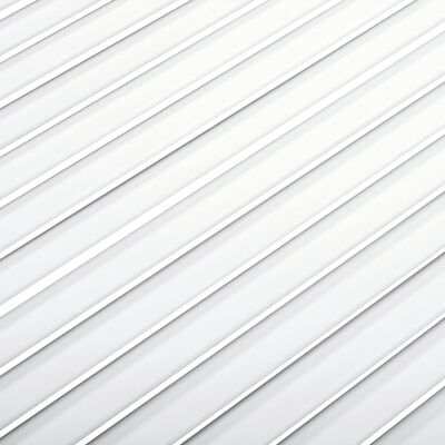 vidaXL Porte d'armoire à persiennes blanc 99,3x49,4 cm pin massif