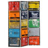 vidaXL Cloison de s&eacute;paration Multicolore 45x17x167 cm Fer