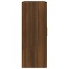 vidaXL Armoire murale ch&ecirc;ne marron 69,5x32,5x90 cm bois ing&eacute;nierie