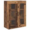 vidaXL Haut Armoire Bois Ancien 69,5 x 34 x 180 cm Bois d'ing&eacute;nierie
