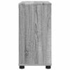 vidaXL Armoire de lavabo de salle de bain Gris Sonoma 60 x 30 x 60 cm