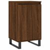 vidaXL Buffets 2 pcs ch&ecirc;ne marron 40x35x70 cm bois d'ing&eacute;nierie