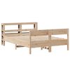 vidaXL Cadre de lit sans matelas 140x190 cm bois de pin massif