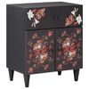 vidaXL Table de chevet Multicolore 50 x 33 x 60 cm