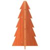 vidaXL Arbre de No&euml;l en bois pour d&eacute;coration 69,5cm bois de pin massif