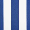 vidaXL Auvent R&eacute;tractable Bleu et Blanc 300 x 250 cm