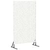 vidaXL &Eacute;cran de confidentialit&eacute; 100 x 50 x 180 cm Acier Blanc