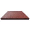 vidaXL Carreaux de protection antichoc 18pc Caoutchouc 50x50x3cm Rouge