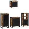 vidaXL Ensemble de mobilier de salle de bain 4 pcs Bois Recyclé Solide