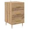 vidaXL Cabinet de chevet Ch&ecirc;ne artisanal 40 x 40 x 66 cm