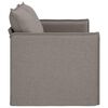 vidaXL Canap&eacute; Taupe Dimensions globales: 156 x 82 x 85 cm (l x P x H)