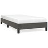 vidaXL Cadre de lit sans matelas gris fonc&eacute; 80x200 cm velours