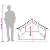 vidaXL Tente de camping 2 personnes camouflage imperm&eacute;able