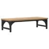 vidaXL Support de moniteur Ch&ecirc;ne artisanal 55 x 23 x 14 cm
