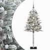 vidaXL Arbre de No&euml;l Artificiel avec Boule 120 cm 150 LED Blanc chaud