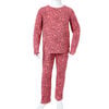 Pyjamas enfants à manches longues rose ancien 116