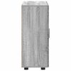 vidaXL Cabinet en Bois avec stockage Gris Sonoma 88,5 x 30,5 x 73 cm