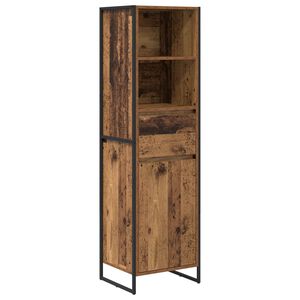 vidaXL Biblioth&egrave;que Bois Ancien 43 x 36 x 150.5 cm Bois d'ing&eacute;nierie