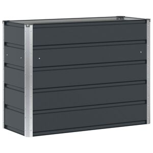 vidaXL Jardini&egrave;re Anthracite 100 x 40 x 75 cm Acier