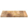 vidaXL Dessus de table 60x60x3,8 cm carr&eacute; bois massif manguier