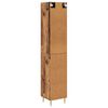 vidaXL Haut Armoire 2 pcs Bois Ancien Verre