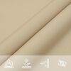 vidaXL Voile de parasol tissu oxford rectangulaire 3x4,5 m beige