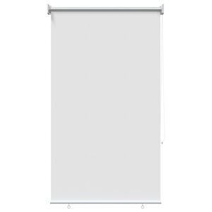 vidaXL Store roulant ext&eacute;rieur protection UV Blanc Polyester